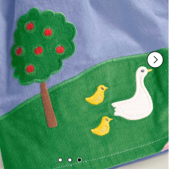 ๐SOLD๐NWT Baby Boden NWT Cord Scene Pinnie - Picture 2 of 6